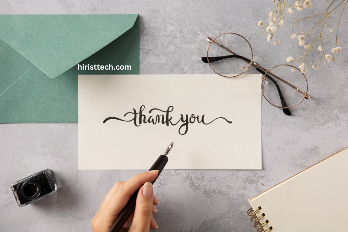 Grateful Thank You Note for Boss's Appreciation & Support